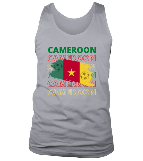 World Cameroon Soccer Vintage Tank Top Unisex