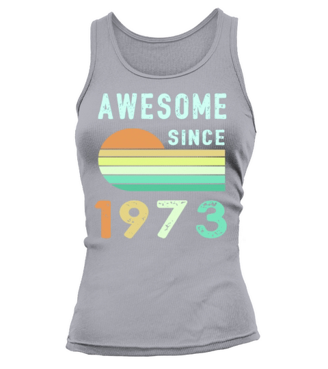 1973 Birthday Retro Vintage Gift Tank top Woman