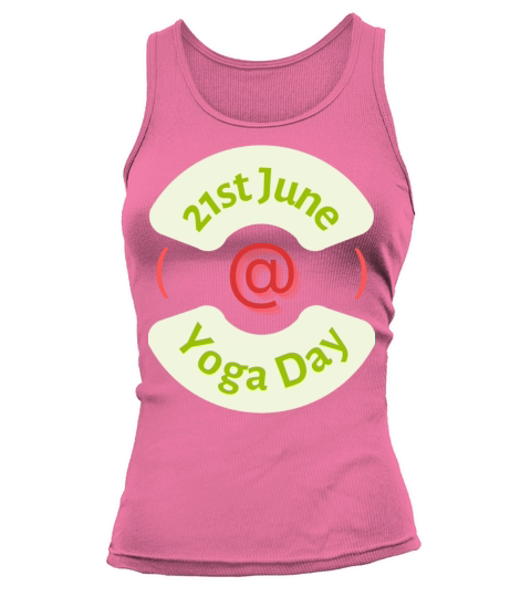 21st June Yoga Day Tank top Woman