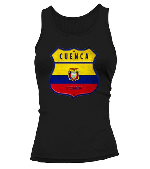 Cuenca Ecuador coat of arms flag design Tank top Woman