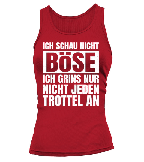 Funny German Quote Black Humour Tank top Woman