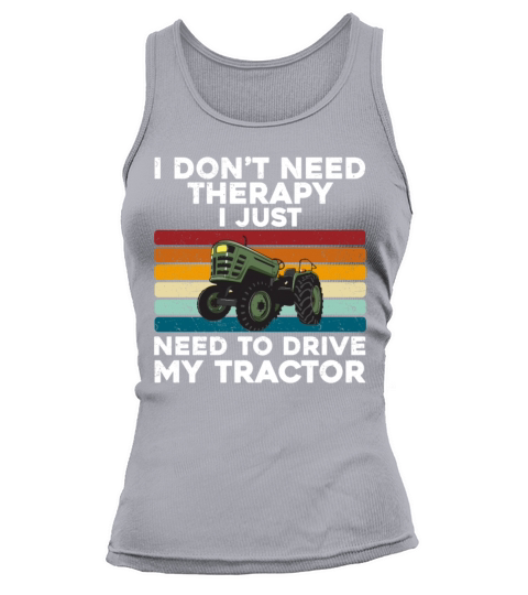 Funny Tractor Lover Design For Farmer Farm Cool Tank top Woman
