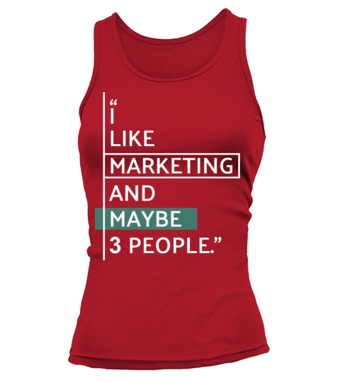 I like Marketing Tank top Woman