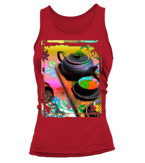 Japan Tea Ceremony Collage Art 99 Tank top Woman