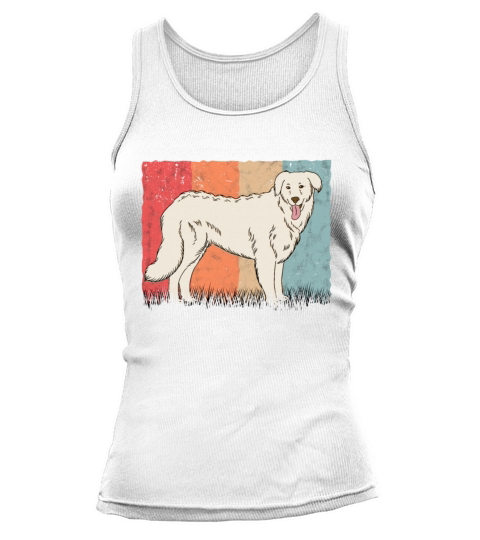 Kuvasz Retro Owner Vintage Tank top Woman