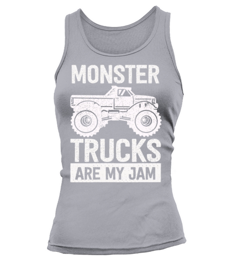 Monster Trucks Are My Jam Vintage Retro Tank top Woman