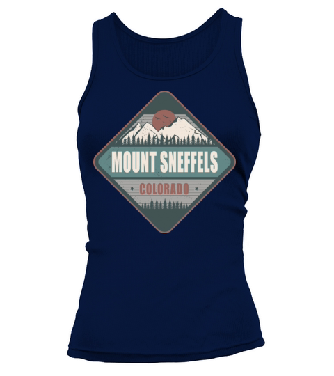 Mount Sneffels Colorado US Vintage Hiking Design Tank top Woman