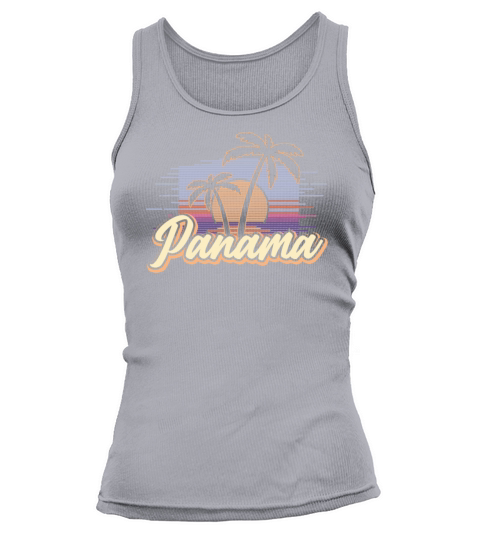 Panama Vintage Sunset Panamanian Wildness Tank top Woman