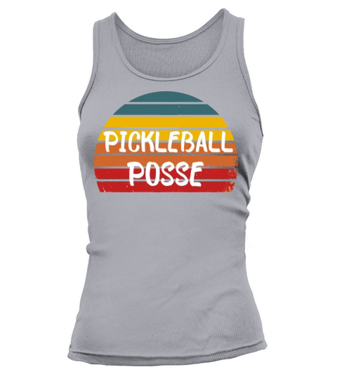 Pickleball Posse Funny Pickleball Quote Tank top Woman