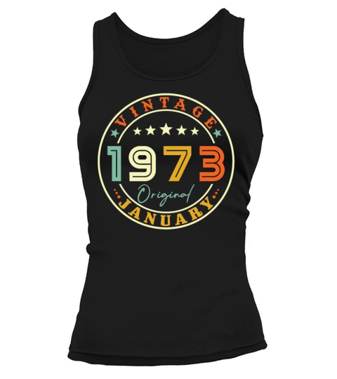 Vintage January 1973 Tank top Woman