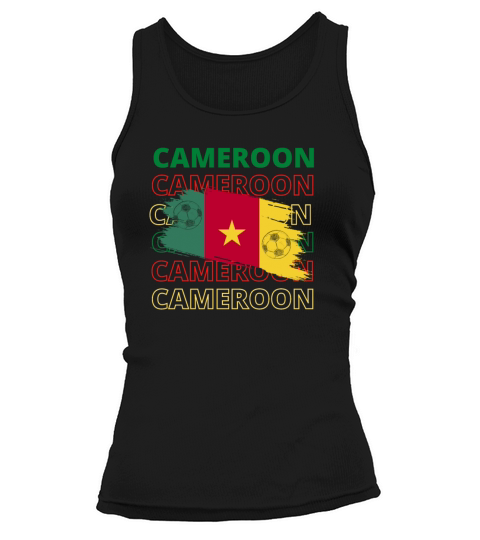 World Cameroon Soccer Vintage Tank top Woman