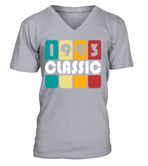 30th birthday vintage 1993 classic 1993 V-Neck T-shirt