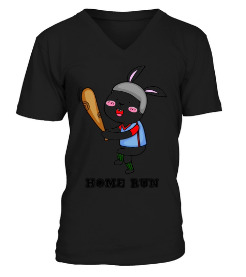 Baseball V-Neck T-shirt