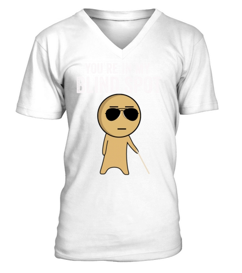 Blind Blindness Awareness Visually Impaired People V-Neck T-shirt