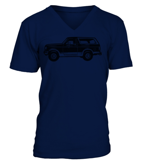 ford bronco 1989 vintage V-Neck T-shirt