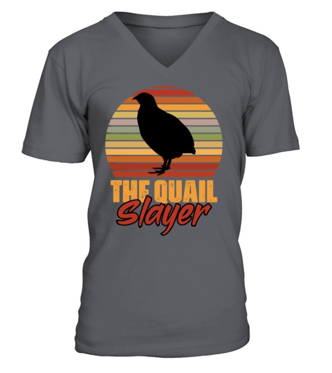 Vintage The Quail Slayer For Northern Bobwhite V-Neck T-shirt