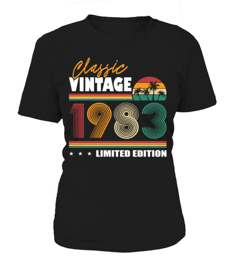 40th birthday born in 1983 classic vintage 1983 Women's T-Shirt
