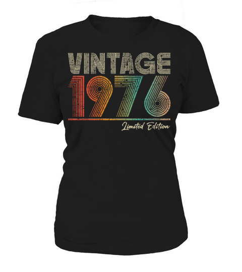 47 Years Old Vintage 1976 47th Birthday Gifts Women's T-Shirt