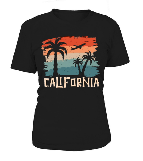 California Summer Sun Palms Beach Water Cali Love Women's T-Shirt