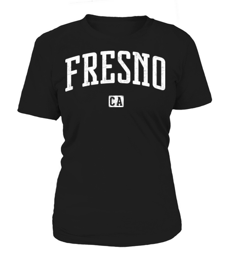 Fresno California Vintage Style Women's T-Shirt