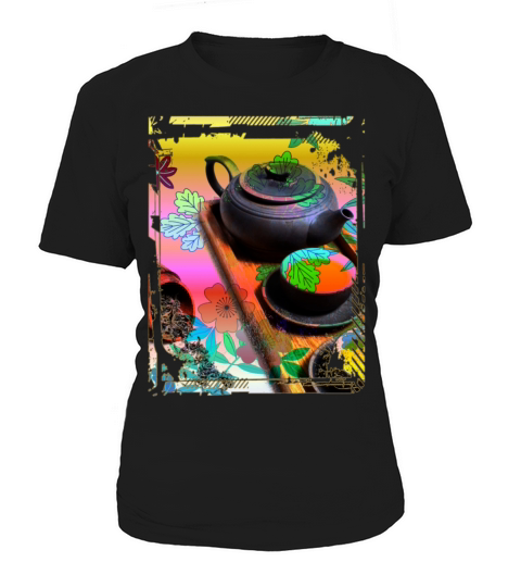 Japan Tea Ceremony Collage Art 99 Women's T-Shirt