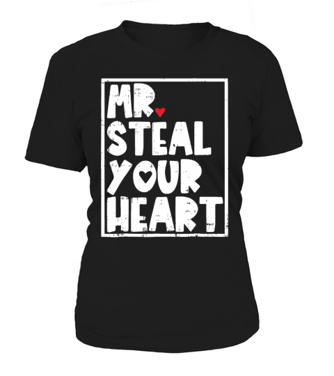 Mr Steal Your Heart Valentines Day Funny V Day Boy Women's T-Shirt