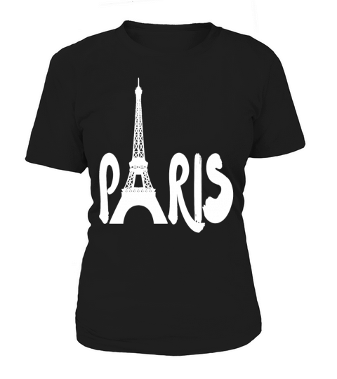 Paris France Eiffel Tower Vintage Women's T-Shirt