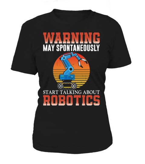Robot Robotics Engineer Retro Women's T-Shirt