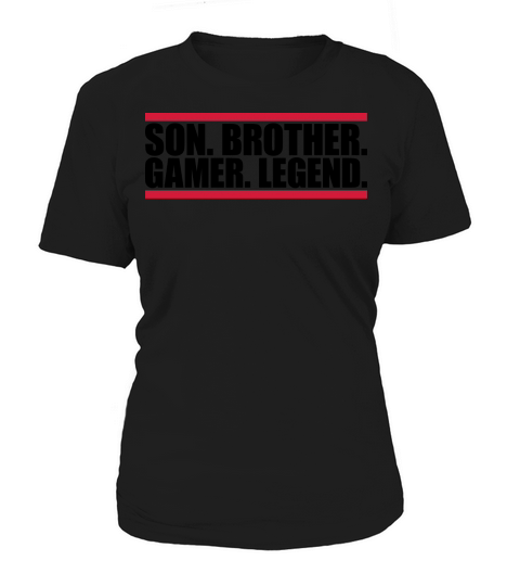 son brother gamer legend Women's T-Shirt