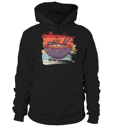 Japanese ramen soup retro Hoodie Unisex