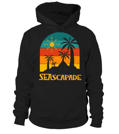 Seascapade Summer Trip Tropical Travel Beach Hoodie Unisex