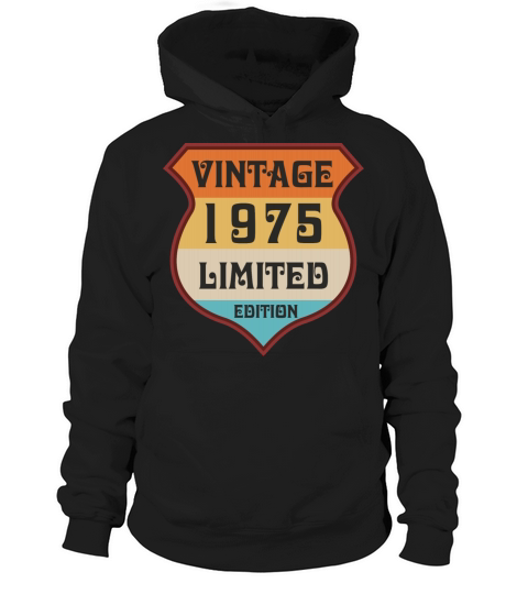 vintage 1975 limited edition Hoodie Unisex