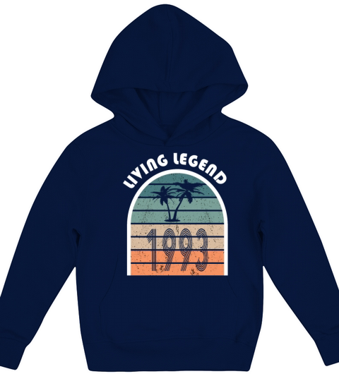 30th birthday living legend 1993 vintage 1993 Kids Hoodie