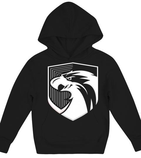 eagle eagles america vintage securitas retro USA Kids Hoodie