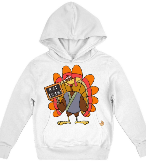 Funny Thanksgiving Kids Hoodie