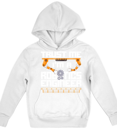 Robot Robotics Engineer Vintage Kids Hoodie