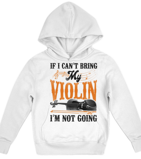 Violin Violinist Vintage If I Kids Hoodie