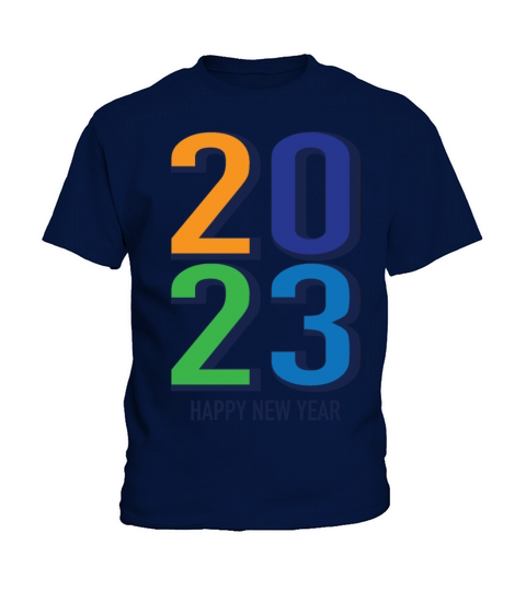 2023 And Happy New Year Kids T-Shirt