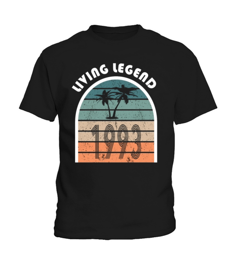 30th birthday living legend 1993 vintage 1993 Kids T-Shirt