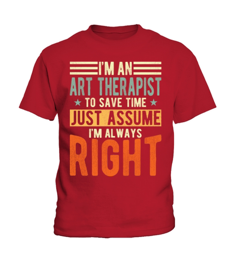 Art Therapist Kids T-Shirt