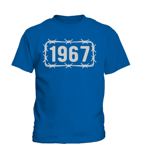 Birthday Vintage 1967 Barbed Wire Kids T-Shirt