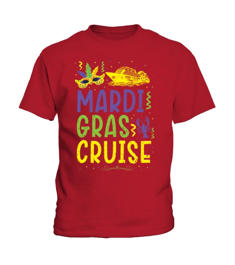 Mardi Gras Cruise New Orleans Louisiana Parade Kids T-Shirt