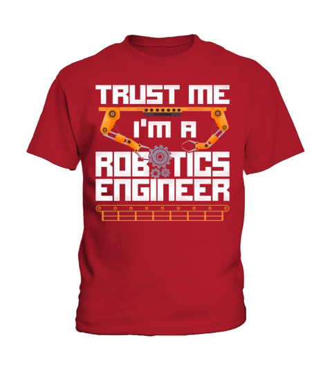 Robot Robotics Engineer Vintage Kids T-Shirt