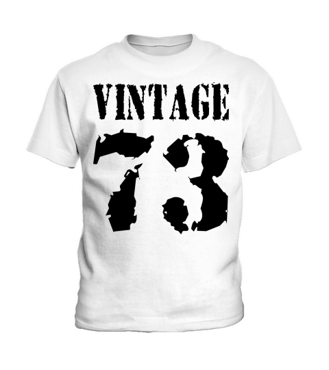 Vintage 1973 - Vintage 73 - Party Vector Kids T-Shirt