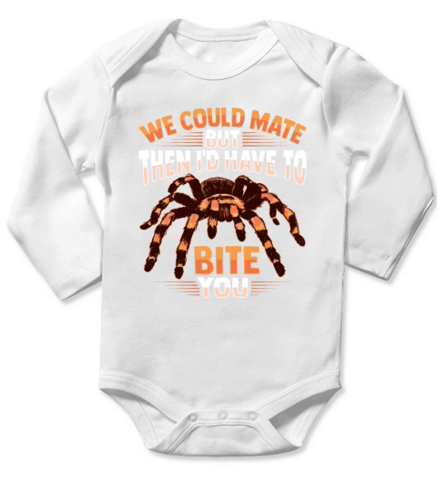 Tarantula Terrarium Design for a Pet Tarantula Long Sleeve Baby One-Piece