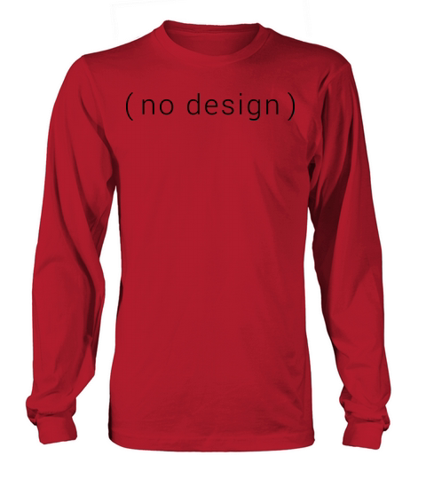 no design Long sleeved Unisex