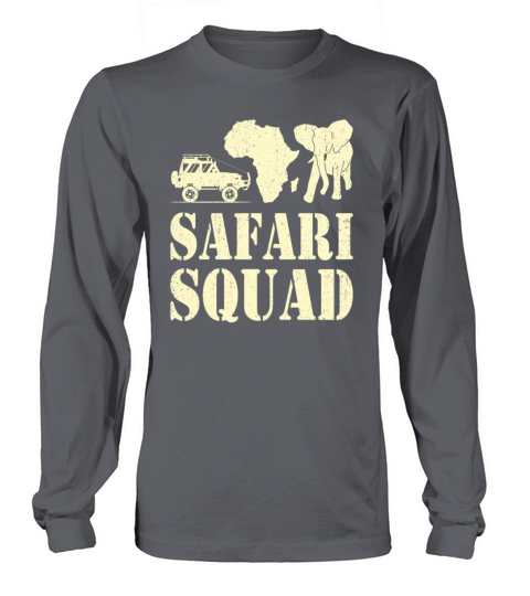 Safari Squad - African Safari Adenventures Long sleeved Unisex