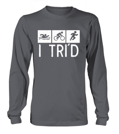 Triathlon Swim Bike Run Triathlete Sport Gift Long sleeved Unisex