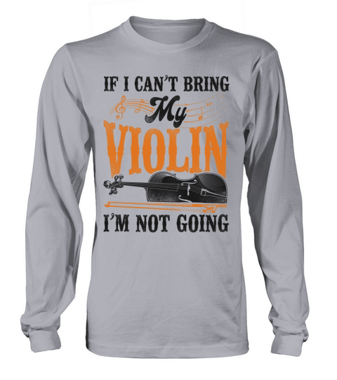 Violin Violinist Vintage If I Long sleeved Unisex