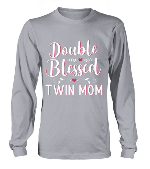 Womens Twin Mama Twin Mom to Be Pregnancy Long sleeved Unisex
